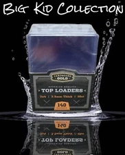 Cardboard Gold 140 Pt 3x4 Top Loaders 10 ct. Memorabilia Jersey Card 