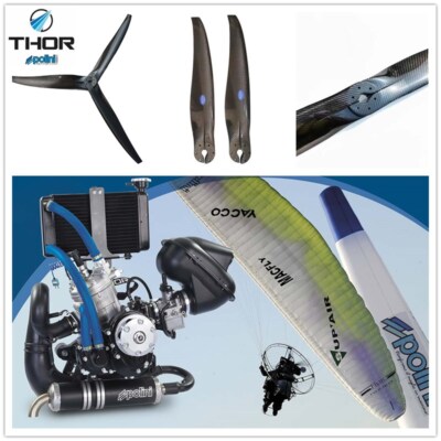 Thor Polini 80 100 130 150 190 250 Carbon Propeller Paramotor Propellers