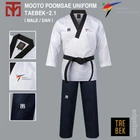MOOTO TAEBEK 2.1 Poomsae Uniform (Male) WT Dan Dobok Brand New TKD Gi