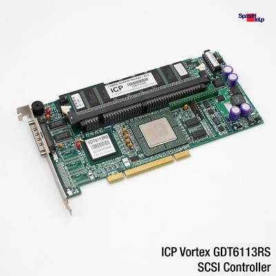 Icp Gdt6113rs Ultra 160 Raid Wide Scsi Pci Controller Adapter 68-Pin 128Mb Ram - Image 1 of 4