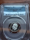 2011s PR70 PCGS SILVER Roosevelt dime Dcameo