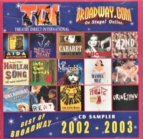 Best of Broadway 2002 - 2003 - Musical Compilation CD - Good Condition ...