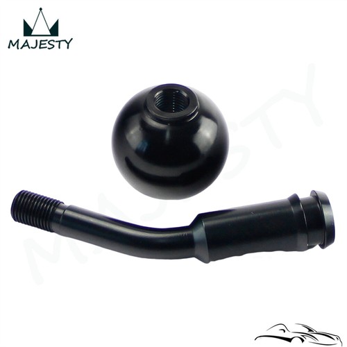 Schaltknauf+Gangschalter Erweiterung Biege Hebel M14*1.5 Für VW T4 90-03 Schwarz - Picture 6 of 9
