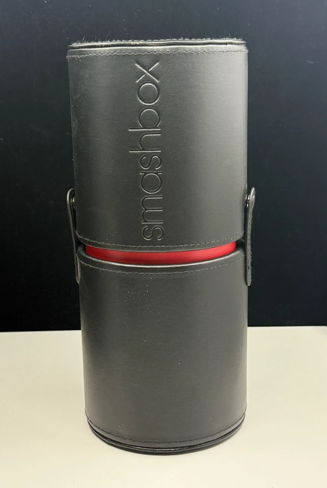 Bote de cepillo Smashbox negro y rojo NUEVO Foto 2 de 4