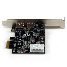 StarTech PEXUSB3S2 2-Port PCI Express PCIe USB 3.0 Card IE-N46-1320-00-02361