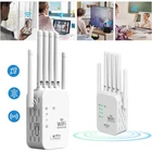 WLAN Verstärker 6 Antennen,2025 WiFi Extender WLAN Repeater mit LAN Anschluss DE