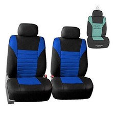 Automotive Car Seat Covers Premium 3D Air Mesh Front Seat Front Set Blue