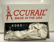 Accurail HO Scale KO&G USRA 55 Ton Hopper Car Kit #796