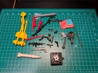 G.I. Joe GI Joe Vintage Parts Weapons Accessories Missiles Flag Lot ARAH