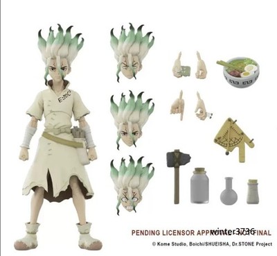 Dr.STONE Anime Periheral 1/12 Action Figure Ishigami Senkuu&Asagiri Gen Toy