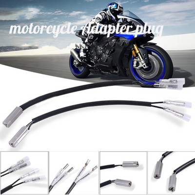 Motorcycle Turn Signal Adapter Plugs For YZF600 R6 YZF-R6 Electrical Connection