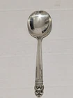 INTERNATIONAL ROYAL DANISH STERLING SILVER CREAM SOUP SPOON 6 1/2" NO MONOGRAM