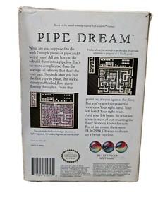 Pipe Dream (Nes, Nintendo) Complete CIB