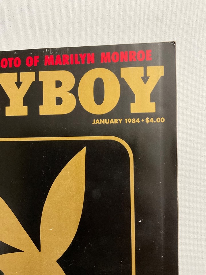 Playboy January 1984 • Playmate Penny Baker • 30 Anniversary • Marilyn ...