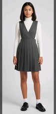 French Toast Girls Pinafore Jumper Dress Pleated French Toast Uniform size 18 Gr