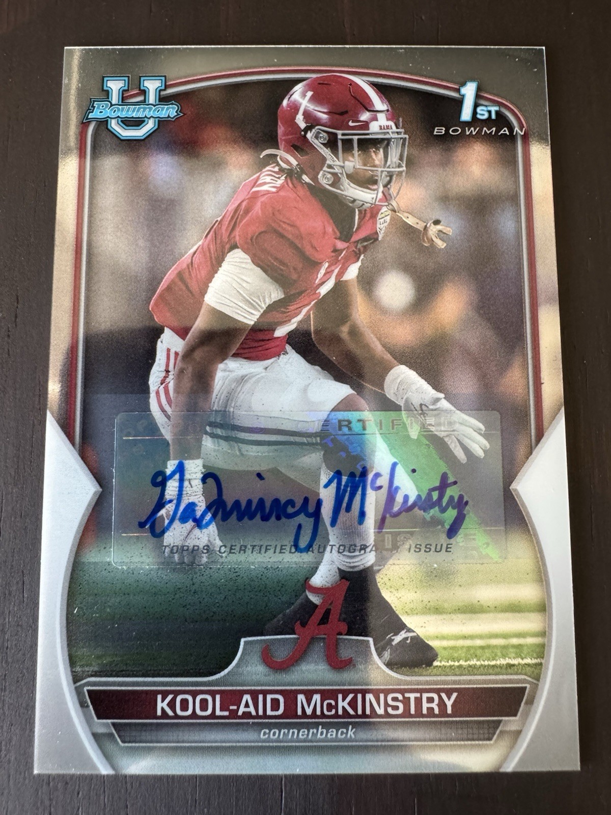 2022 Bowman Chrome U #14 Kool-Aid McKinstry 1st Bowman Auto
