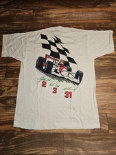 NEW Vintage Rare Marlboro 500 Indy Car Single Stitch Racing Shirt Promo Box XL 