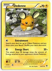 Dedenne 34/111 Furious Fists Uncommon