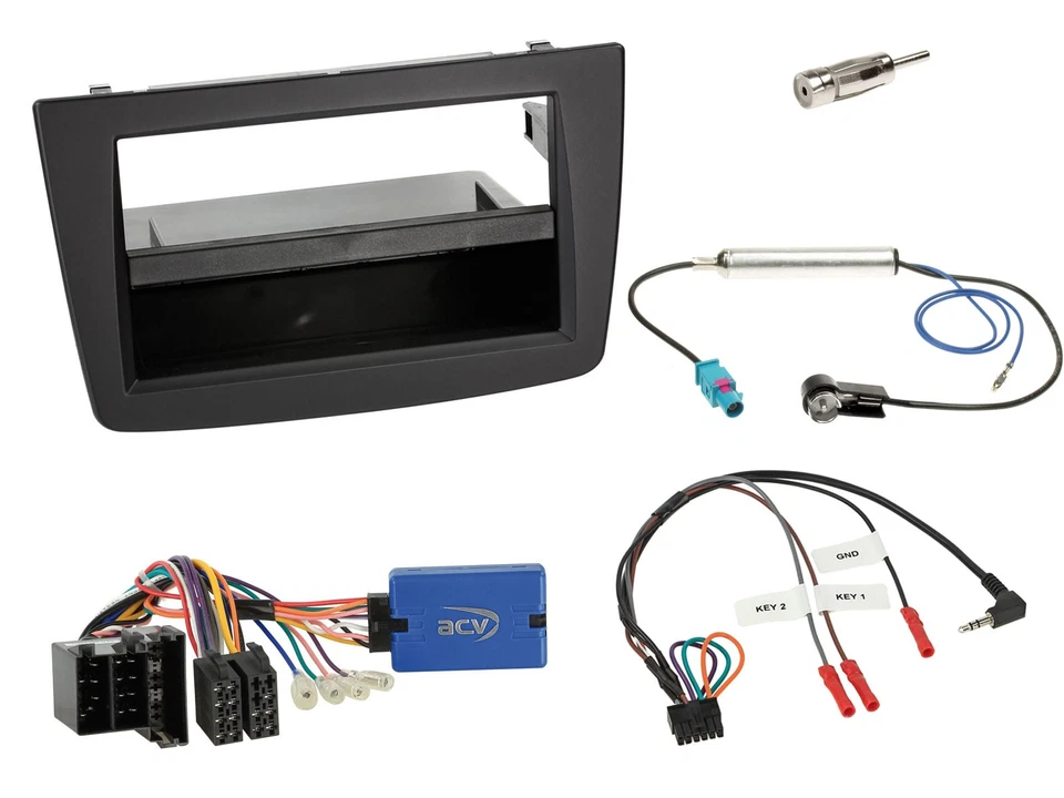 Kenwood Lenkrad Bluetooth DAB USB CD Autoradio für Alfa Romeo Mito 13-18 955 ISO - Bild 3 von 4
