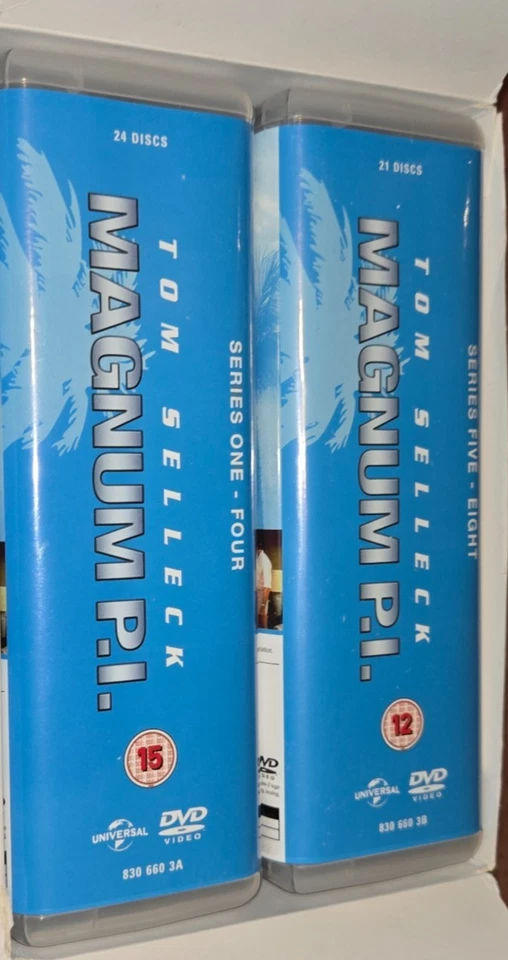 MAGNUM P.I. COMPLETE COLECTION SERIES SEASONS  1-8 UK DVD BOX SET (45 DISCS) - Image 3 of 4