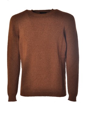 Roberto Collina Mann Maglia girocollo Leder 2315