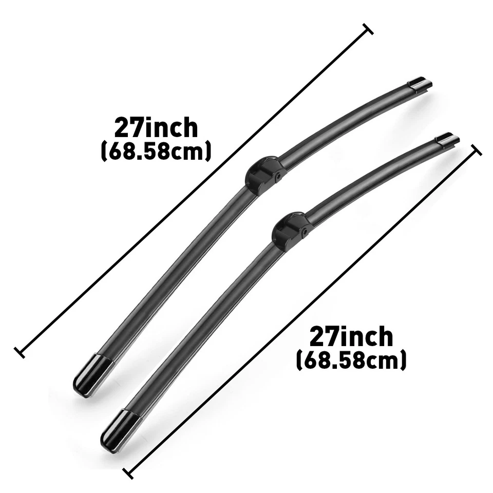 For Mercedes-Benz CL63 AMG 08-12 FRONT 27"&27" WINDSHIELD WIPER BLADE SET OEM - Imagem 3 de 4
