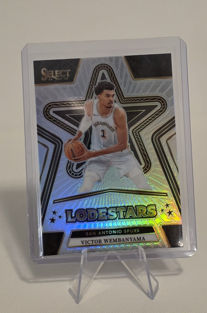 2025 Panini Select Lodestars Victor Wembanyama No.5 Silver Prizm