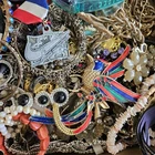 Large Lot Junk Jewelry 15 Pounds Vintage to Now Costume Craft Bulk Some Wearable