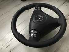 Original Lederlenkrad Lenkrad DSG Mercedes W171 W203 SLK R171 Airbag OHNE TAUSCH