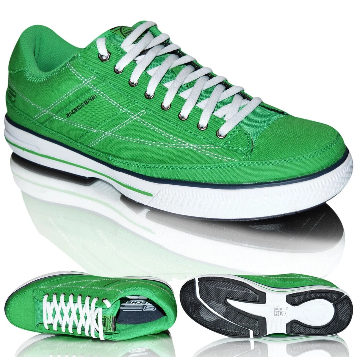 Skechers Mens Arcade Chat Trainers Lace Up Casual Sports Outdoor Shoes UK