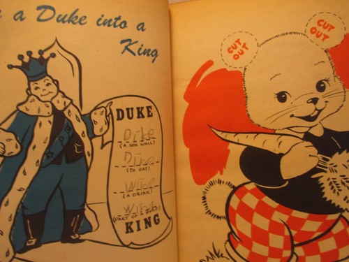 children activity book JUST WHAT THE DOCTOR ORDERED A Bonnie Book / S Lowe 1954 - Imagen 6 de 10