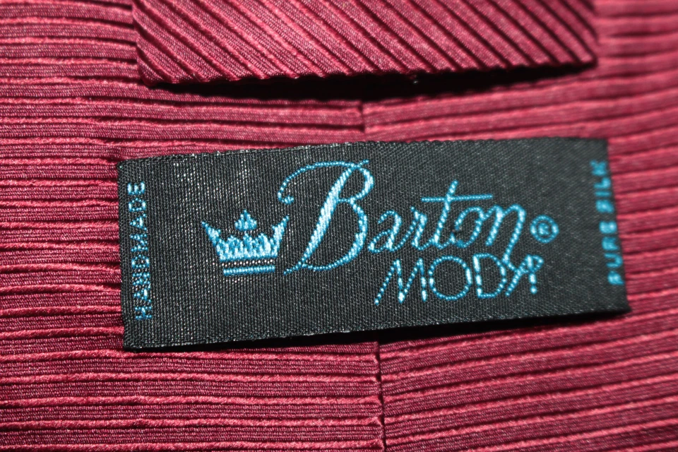 BARTON MODA Silk tie Made in Italy F71359 - Image 4 of 4