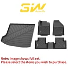 3W Car Floor Mats Liners Fit For Jeep Cherokee 2015-2023 All Weather Black TPE