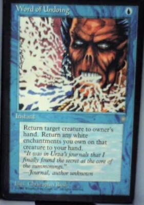 Word of Undoing - Ice Age: #108, Magic: The Gathering Nm R195