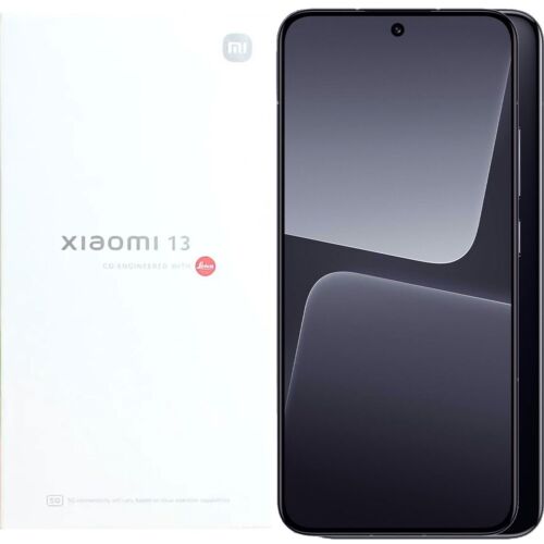 The Price of Xiaomi 13 5G Black 256GB + 8GB Dual-Sim Factory Unlocked GSM NEW | Xiaomi Phone