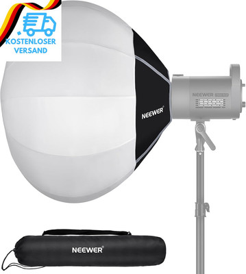 NEEWER 65 Cm Laternen-Softbox, Schnellentriegelung, 360°-Lichtdiffusor, Bowens-H