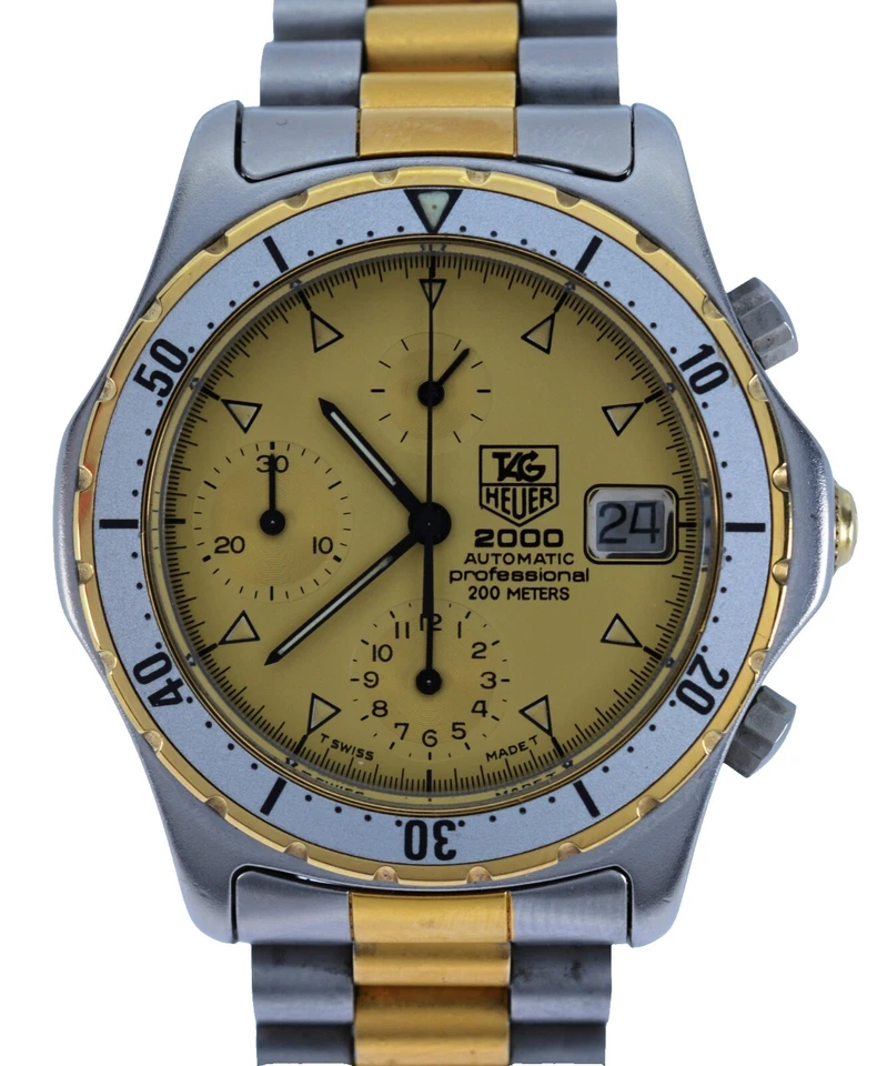 Funda TAG Heuer 2000 Chapado en Oro Relojes de pulsera