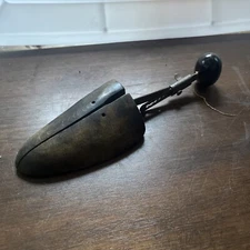 1 Vintage Wood & Metal Shoe Trees Stretchers Keepers Shapers Size4 8-11