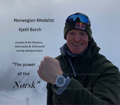 Automatic Sea Monster Watch, Norsk, Diver, Seiko NH36a movement