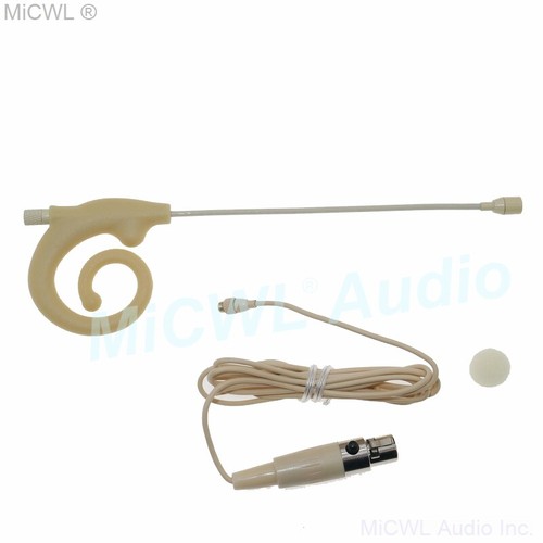 Auriculares Micrófono para Shure ULX SLX QLX BeltPack mini 4 pines Desmontable - Imagen 2 de 5