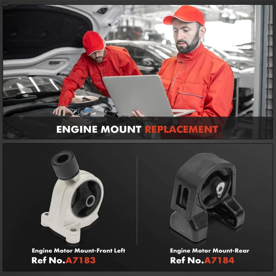 2x Montaje de motor para Hyundai Entourage 2007-2010 Kia Sedona 2006-2012 2014 Foto 2 de 4