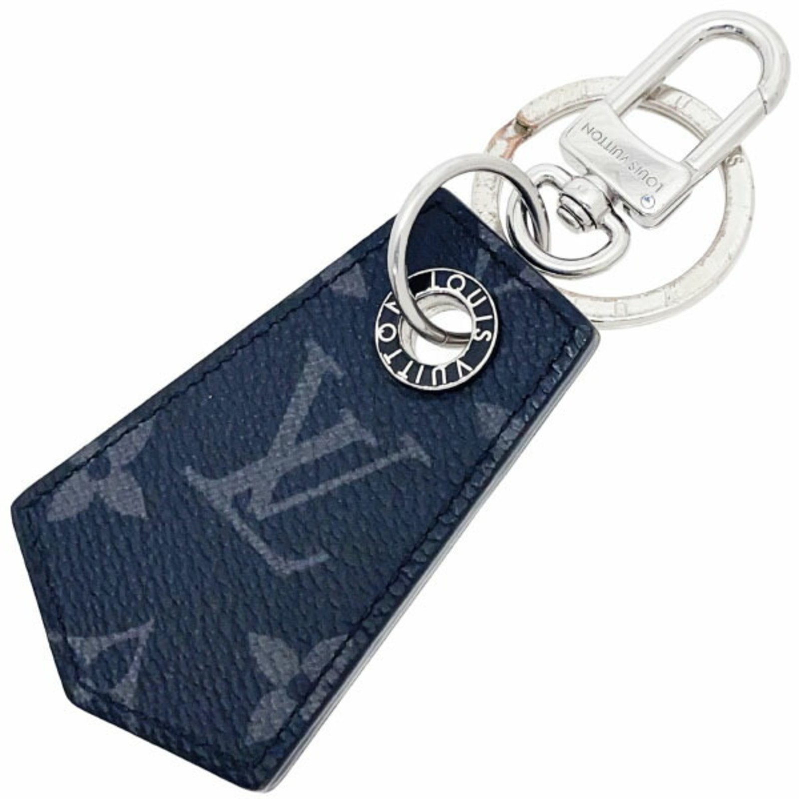 Louis Vuitton Monogram Eclipse Enchape Keychain i… - image 1