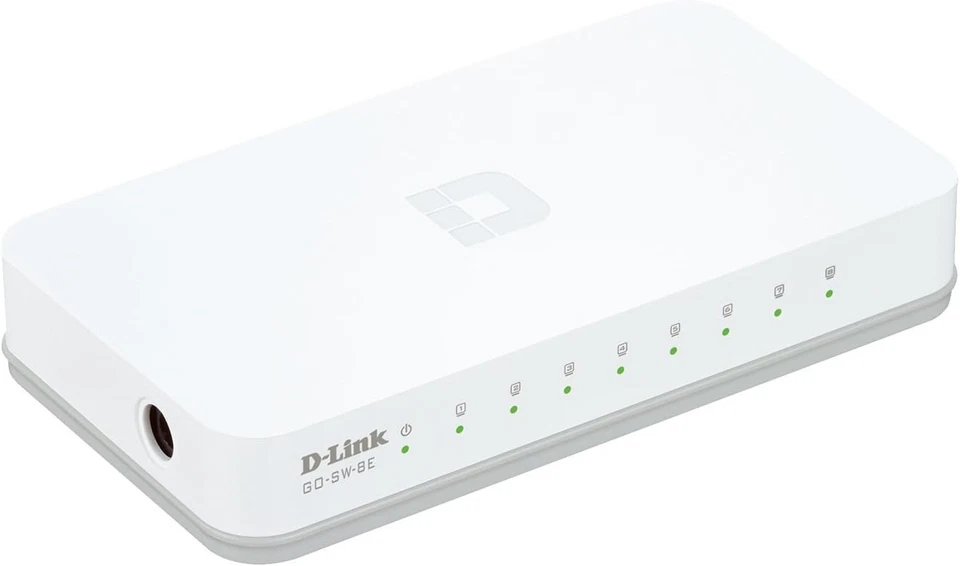 D-Link GO-SW-8E 8-Port Fast Ethernet Easy Desktop Switch - Image 4 of 4