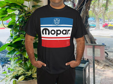 New Mopar Classic Logo Distressed T-Shirt