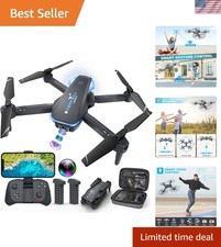 Beginner-Friendly 1080P Quadcopter - 2 Batteries  Gesture Selfie Feature