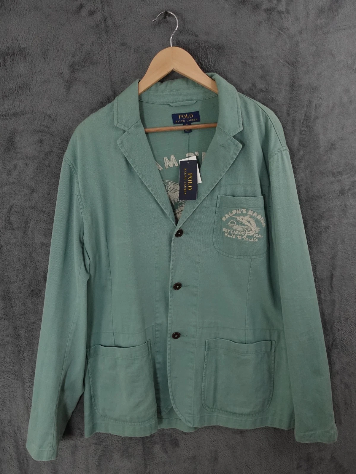 Ralph Lauren Chore Jacket Men XL Turquoise Fishing Retro Worker Cotton Oi Polloi
Opens in a new wind