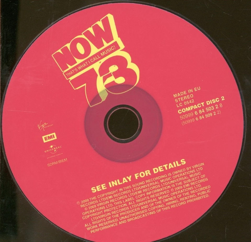 Various Artists Now That's What I Call Music 73 Doppel-CD UK Emi 2009 - Bild 4 von 4