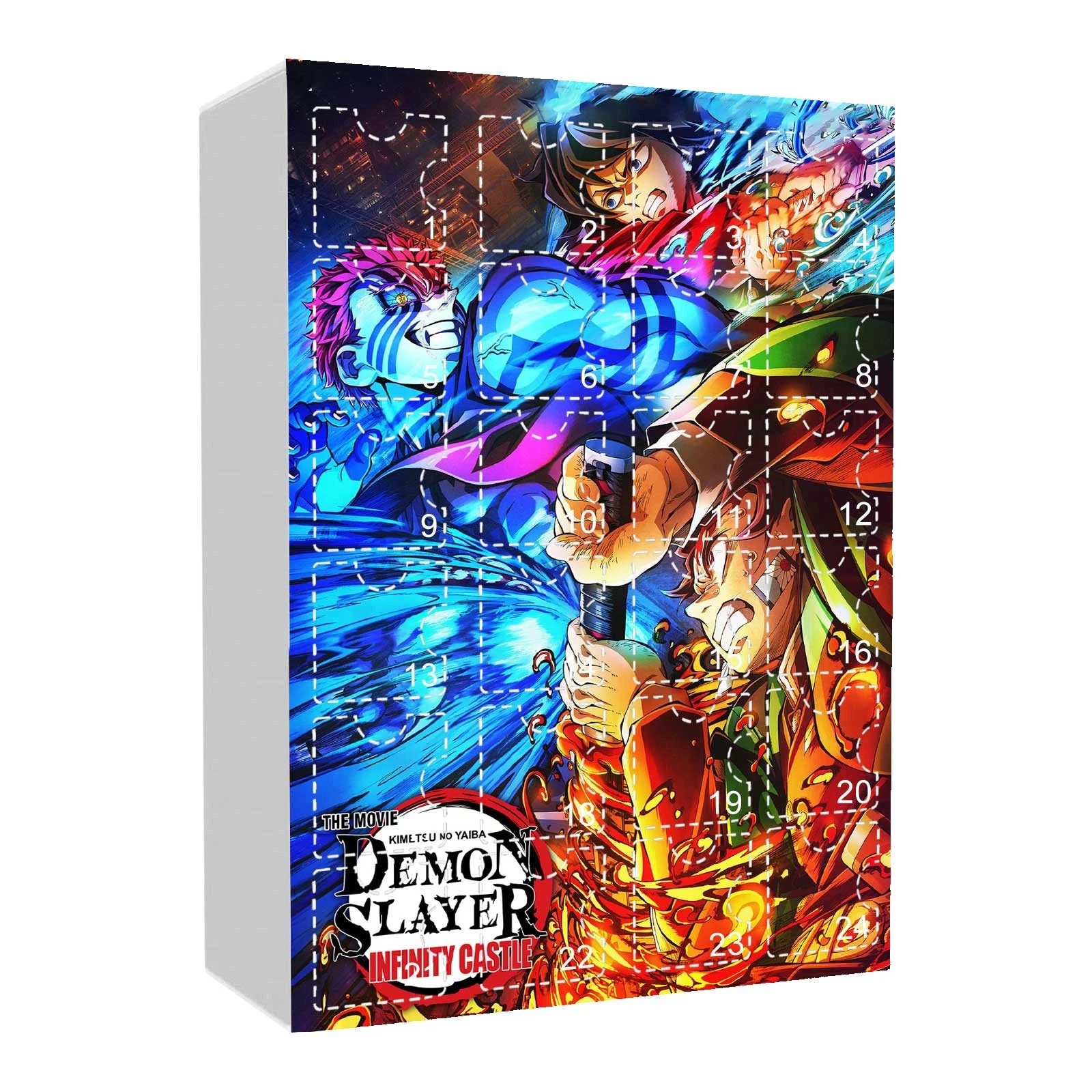 demon Infinity Castle Countdown Advent Calendar 2025 Blind Box for Boys