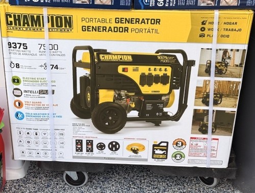 Champion 9375/7500 Generator Model # 100704 Pickup Only - Picture 6 of 8