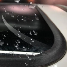 Rubber Seal Strip For Car Sun Roof Window Glass Sticker Moulding Strip Kit 300CM
